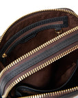 Odile Crossbody | Black + Suede