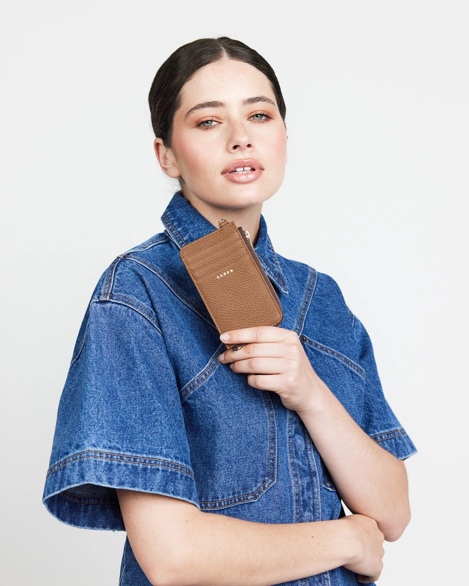 Winona Card Holder | Tan
