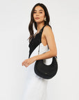 Halle Mini Bag | Black Bubble