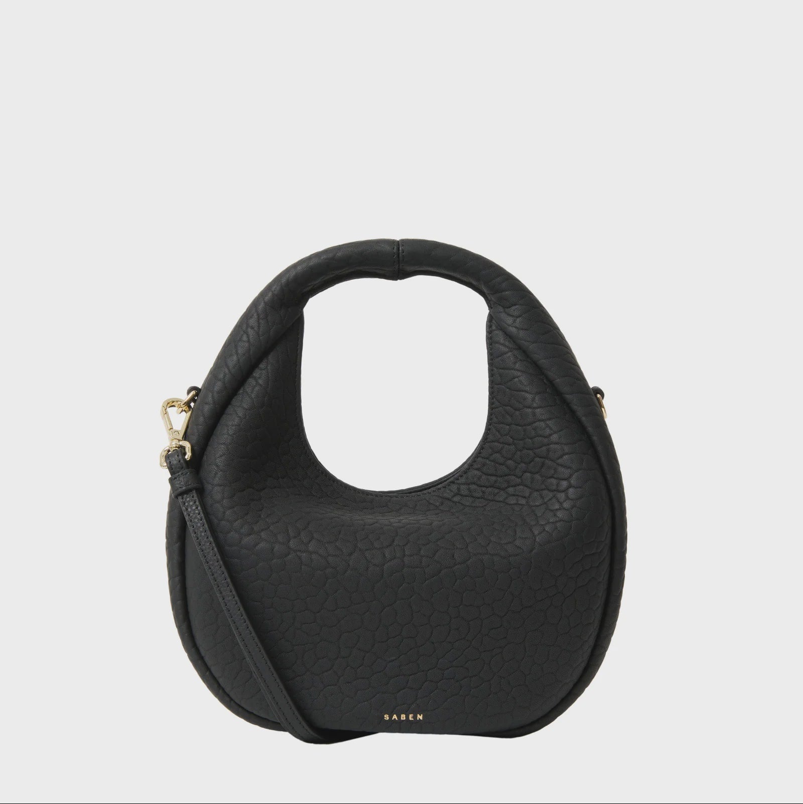 Halle Mini Bag | Black Bubble