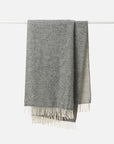Wool Throw - Grey