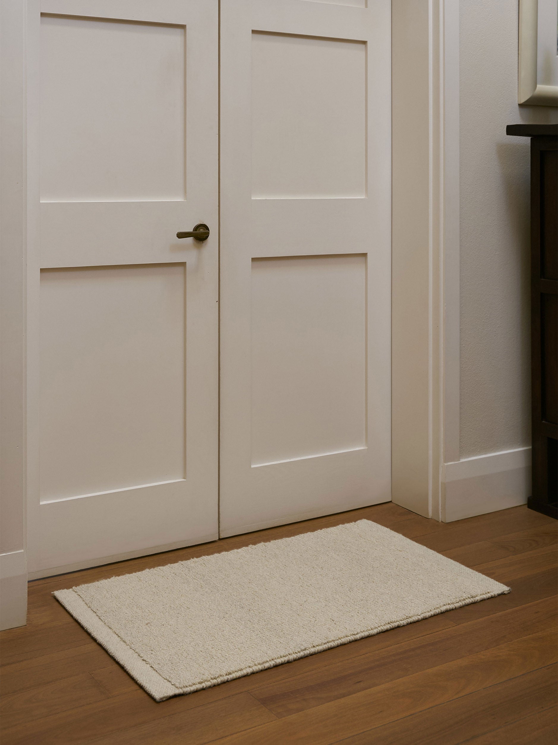 Joni Wool Door Mat | Oatmeal