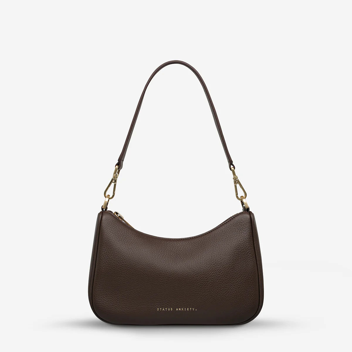 Look Both Ways Bag - Cocoa/Brushed Gold