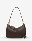 Look Both Ways Bag - Cocoa/Brushed Gold