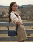 Plunder Bag With Webbed Strap | Midnight Blue