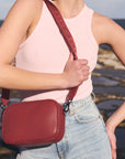 Plunder Bag With Dual Straps | Rouge