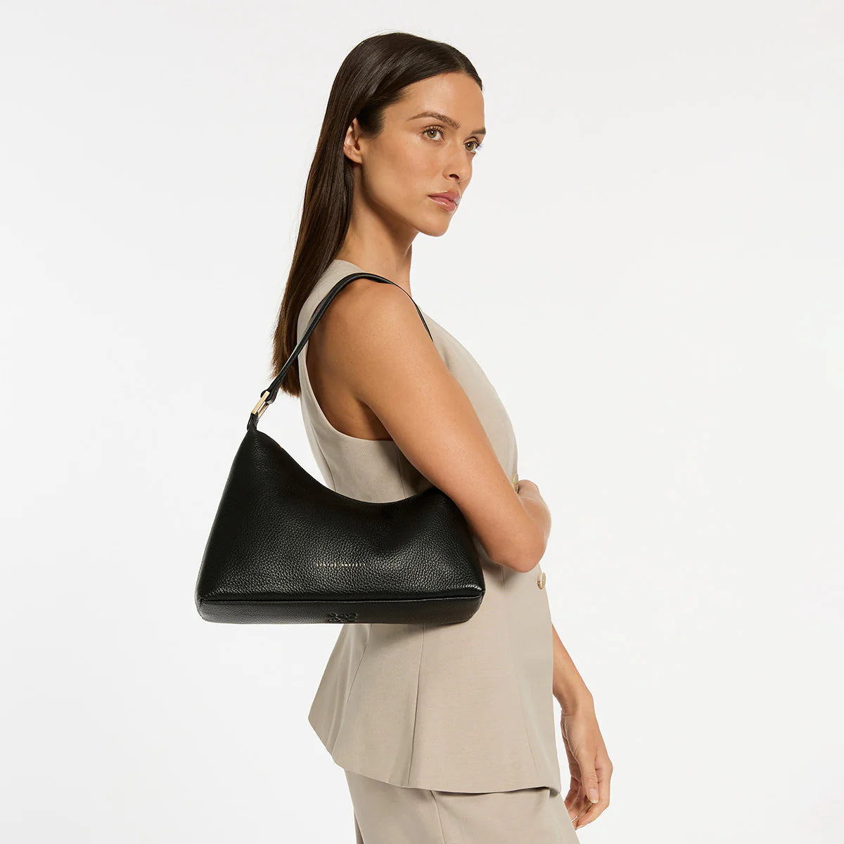 Reverie Bag - Black/Brushed Gold