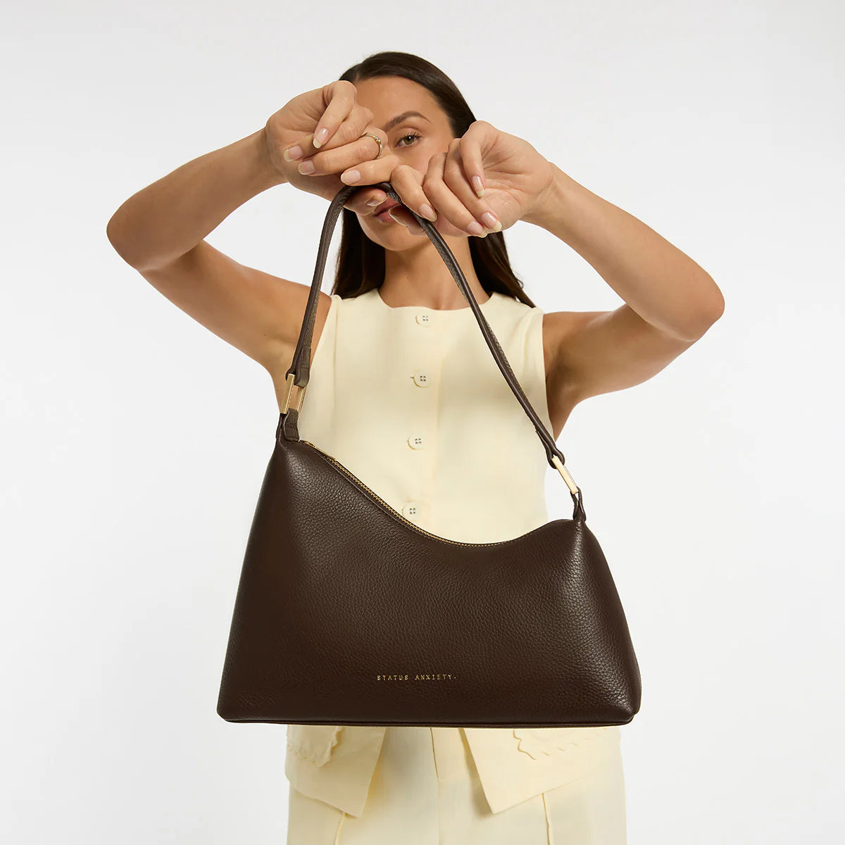 Reverie Bag - Cocoa/Brushed Gold