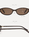 Apex Sunglasses - Espresso/Gold