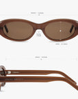 Dopamine Sunglasses - Brown