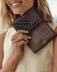 Is Now Better Wallet - Cocoa Nappa