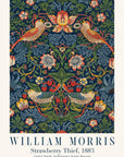 Strawberry Thief by William Morris 1883 | White Box Frame | A3