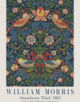 Strawberry Thief by William Morris 1883 | White Box Frame | A2