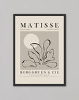 Tropical Plants Line Art By Henri Matisse | A2 | Black Box Frame
