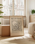 Tropical Plants Line Art By Henri Matisse | A1 | Oak Box Frame