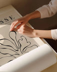 Tropical Plants Line Art By Henri Matisse | A1 | Black Box Frame