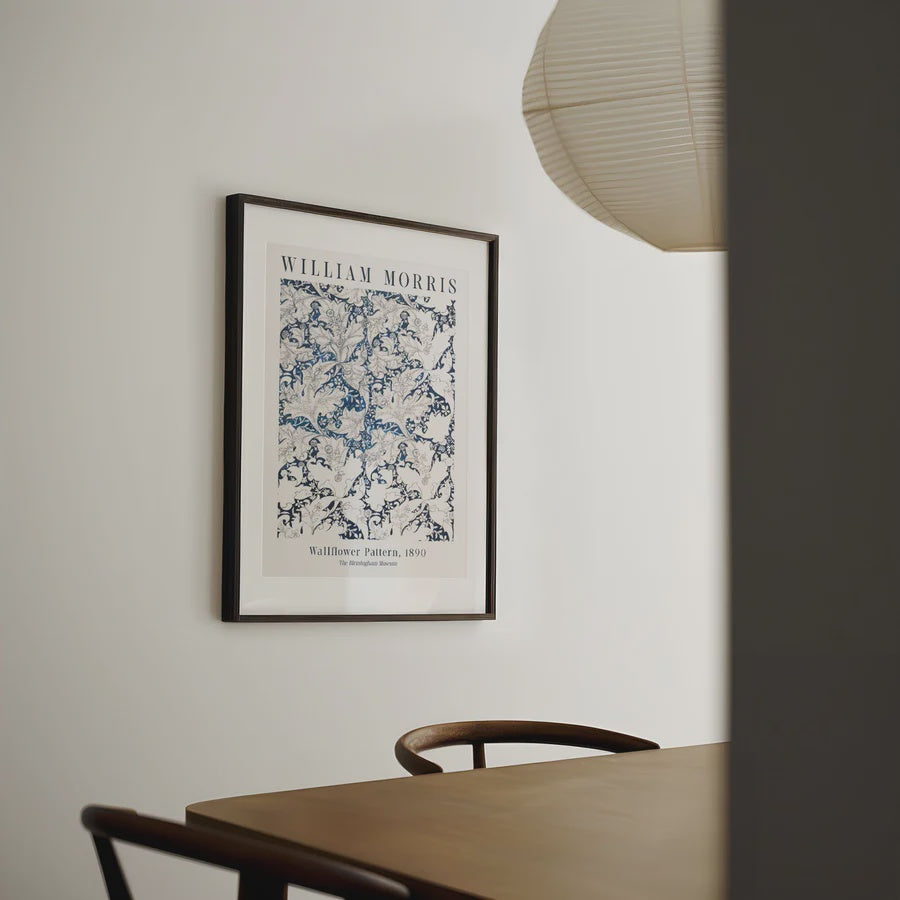 Wallflower Pattern 1890 | Black Box Frame | A2