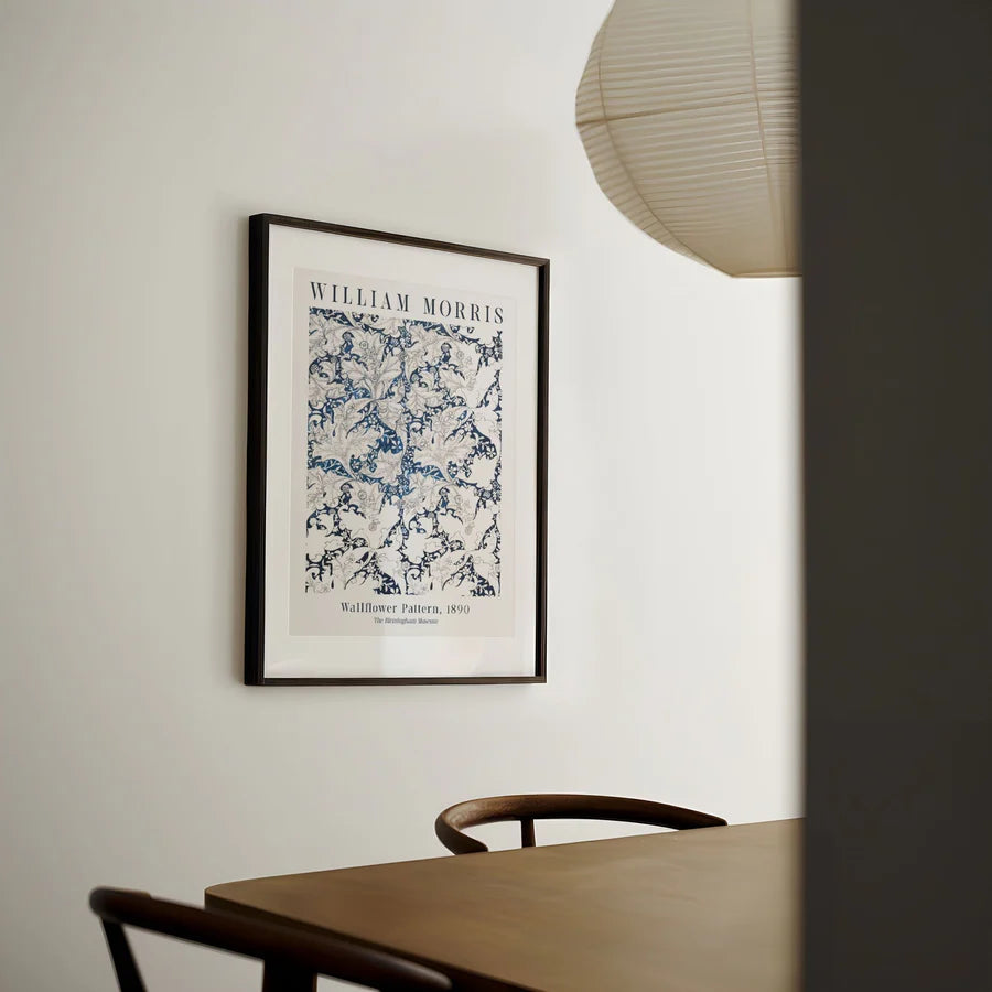 Wallflower Pattern 1890 | Oak Box Frame | A2