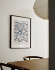 Wallflower Pattern 1890 | White Box Frame | A1
