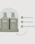 Wash & Lotion Duo - Green Pepper & Lotus