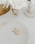 You Rock Hoop Studs | Gold