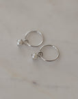 Mini Pearl Sleepers - Silver