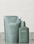 1 Ltr Lotion Refill - KAFFIR LIME & GREEN TEA