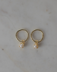 Mini Pearl Sleepers - Gold
