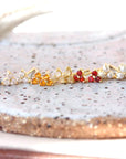 Birthstone Studs | October | Gold