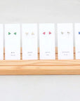 Birthstone Studs | August | Silver