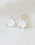 Guardian Angel Studs - Silver
