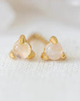 Guardian Angel Studs - Gold