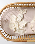 Organic Muslin Bunny Lovey Milk with Daisy