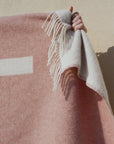 River Dusty Pink | Pure Wool Throw