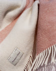 River Dusty Pink | Pure Wool Throw