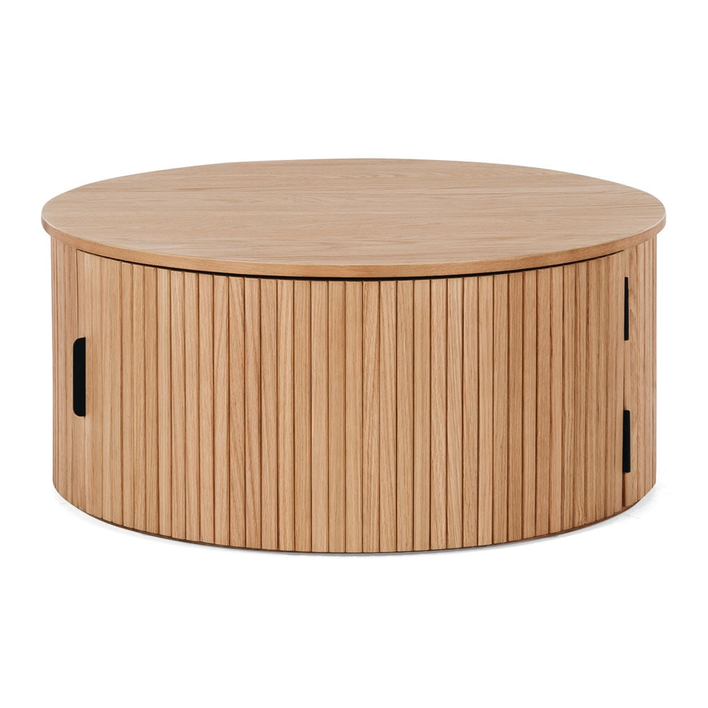 Slat Round Coffee Table