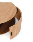 Slat Round Coffee Table