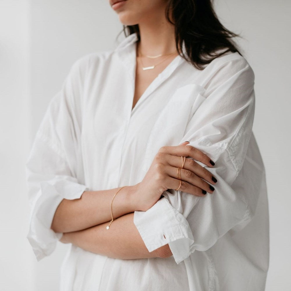 Box Chain Bracelet | Silver
