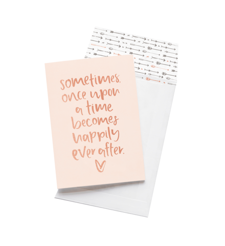 Once Upon A Time - Greeting Card