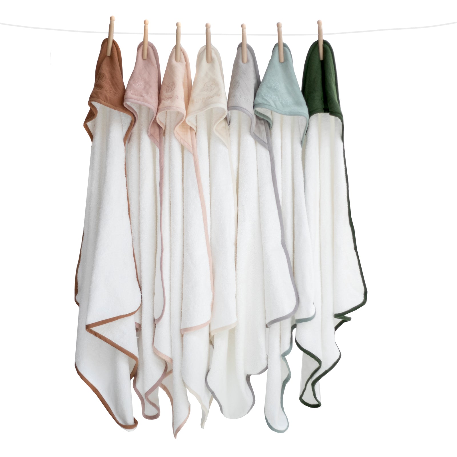 Baby Hooded Towel | Sage