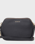 Odile Crossbody | Black + Suede