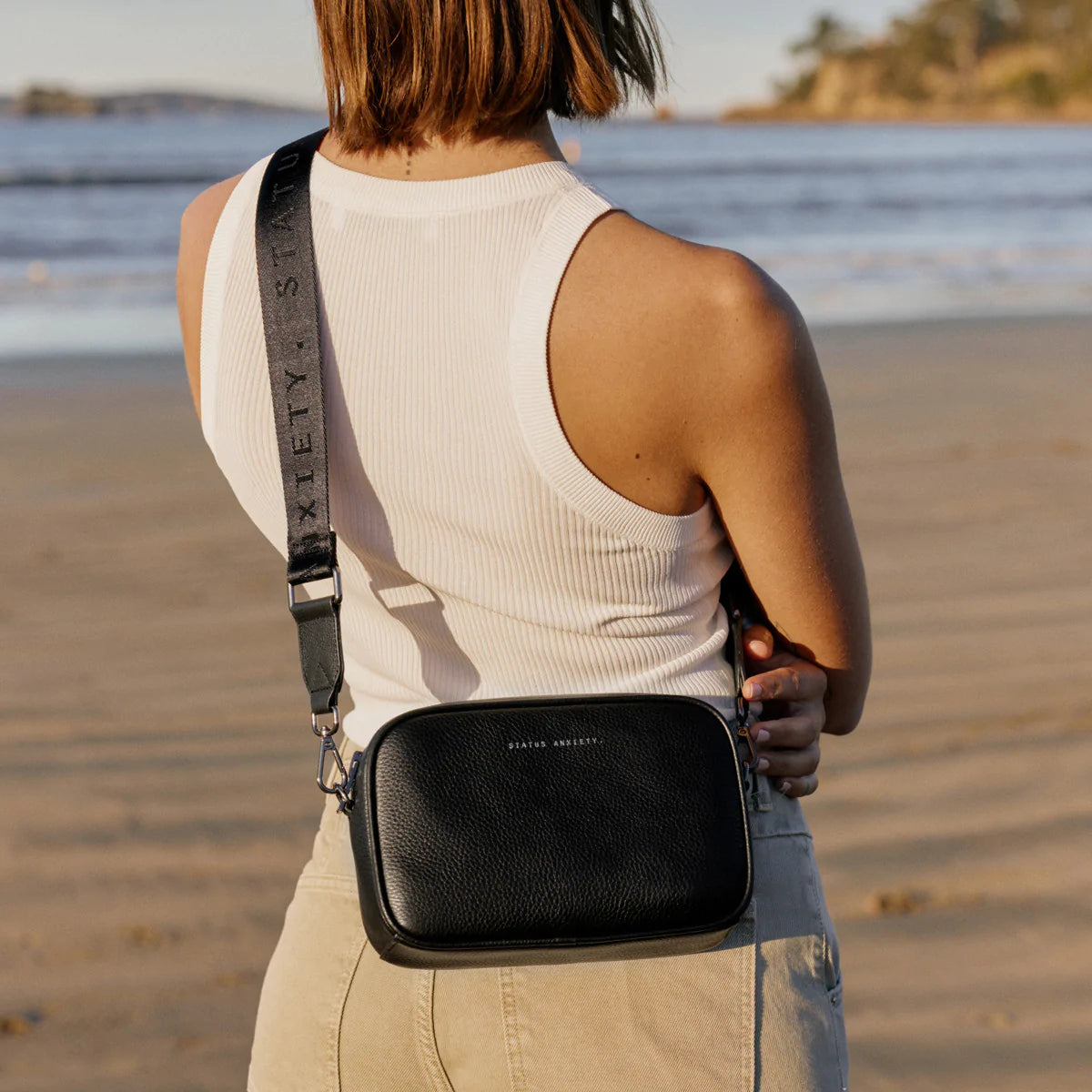 Plunder With Webbed Strap | Black