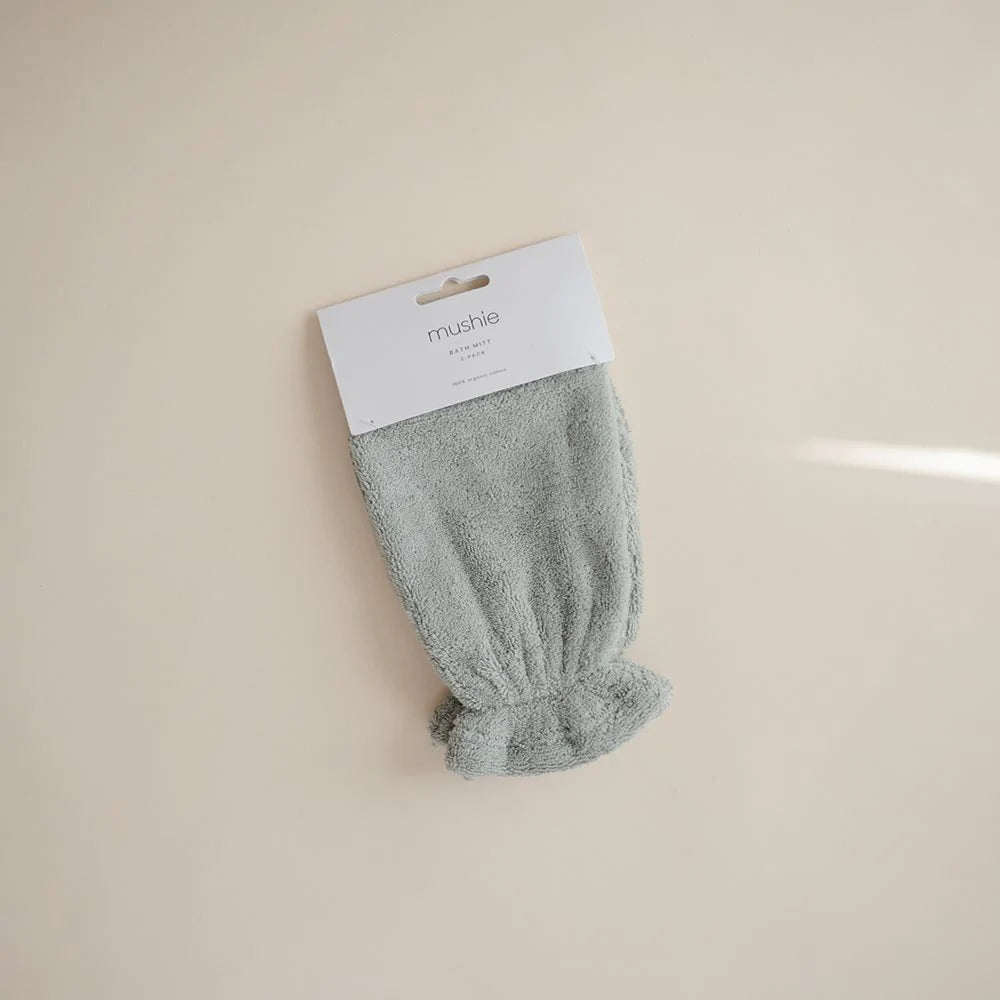 Bath Mitts | Moss