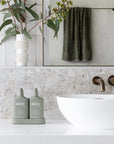 Wash & Lotion Duo + Tray - Green Pepper & Lotus