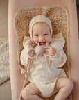 Rattle Teether Daisy - Soft Lilac
