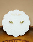 Flourish Studs | Gold