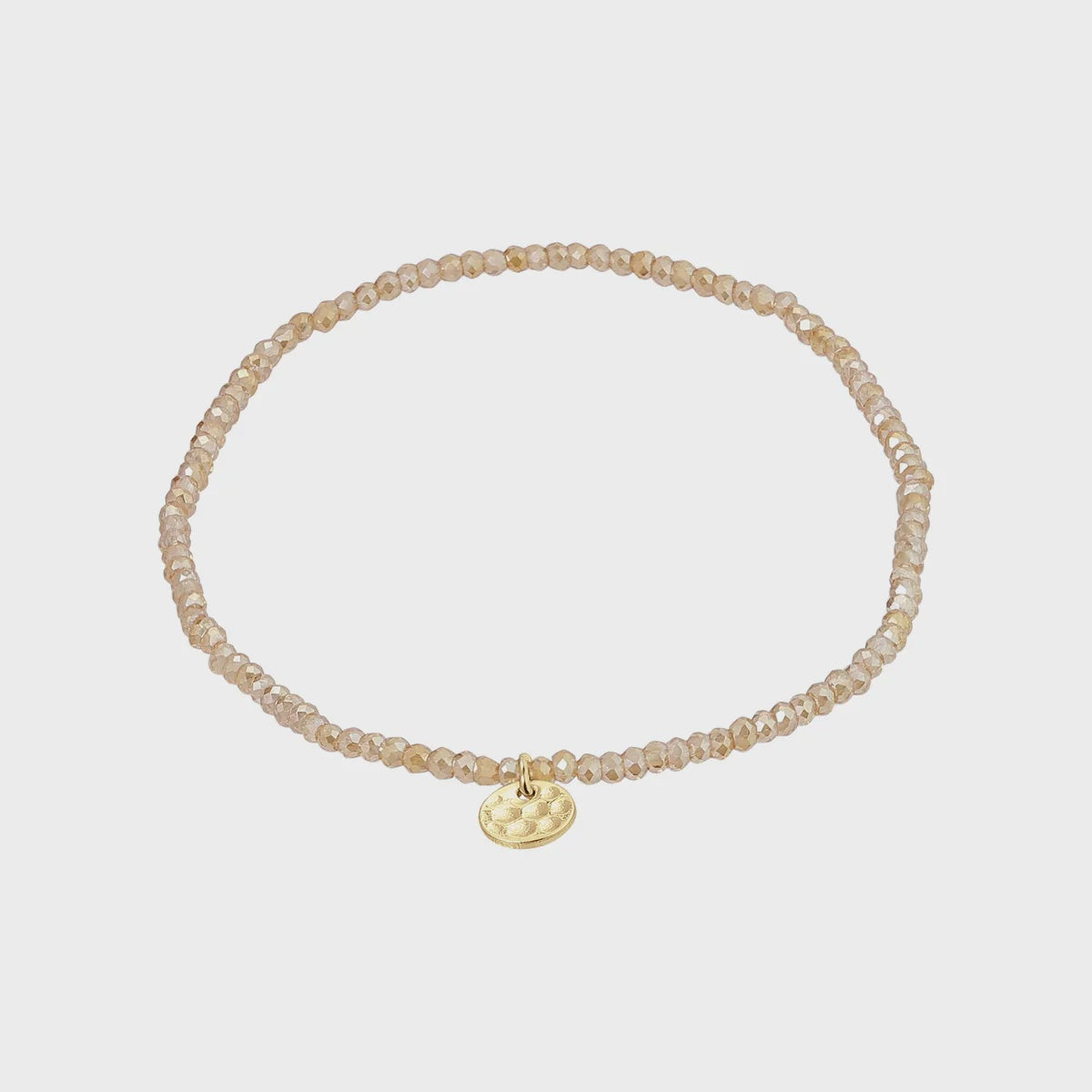 Indie Bracelet - Gold Plated - Peach