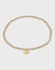 Indie Bracelet - Gold Plated - Peach
