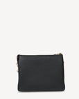 Matilda Crossbody | Black + Tonal Chain
