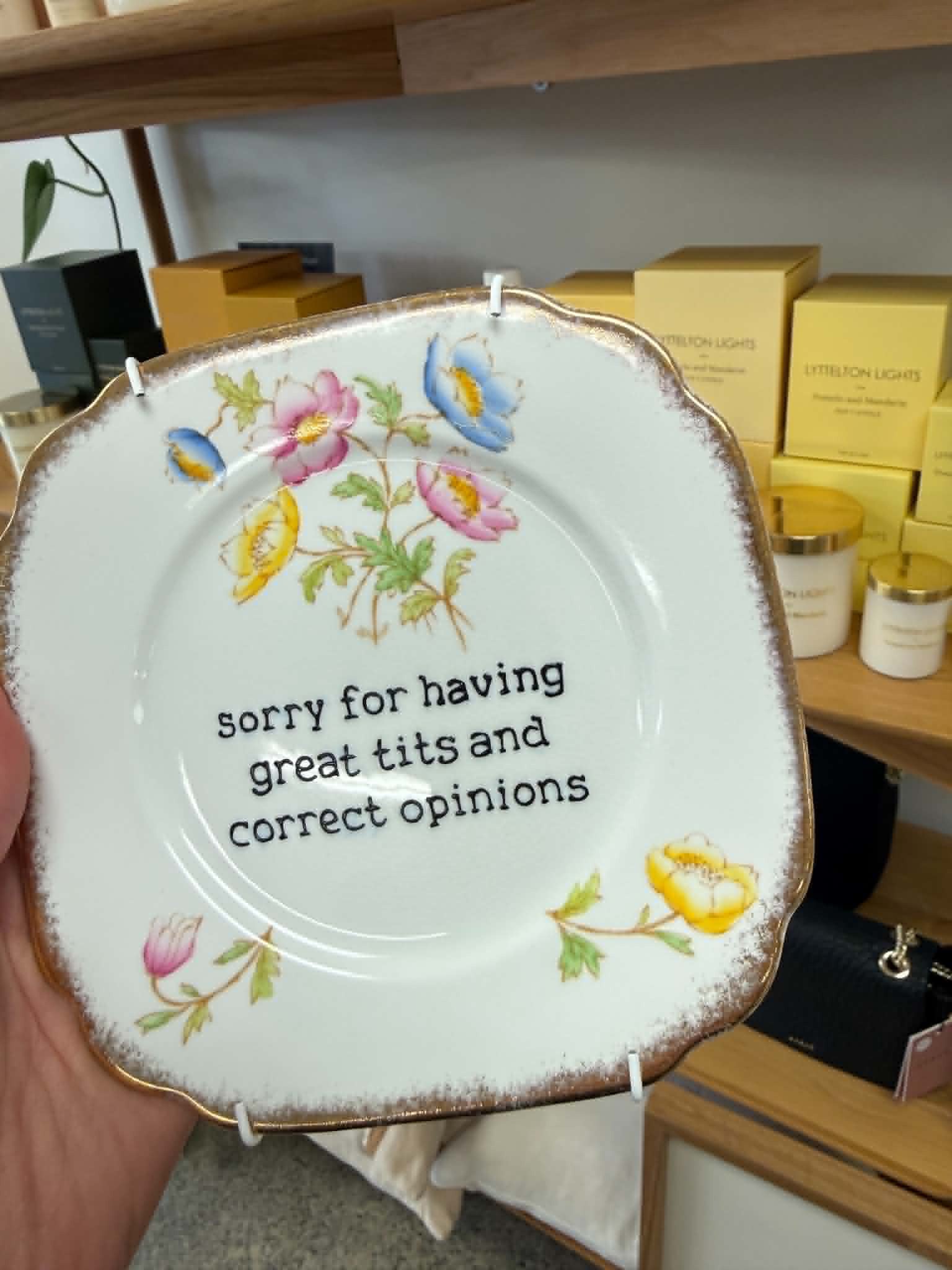 Sorry For Having Great Tits &amp; Correct Options | Floral